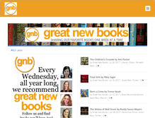 Tablet Screenshot of greatnewbooks.org